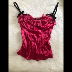 Victorias Secret Pink Key Corset